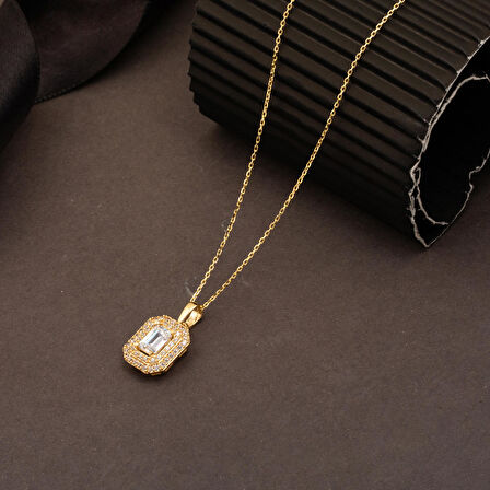 Baget Kolye 14 Ayar Altın