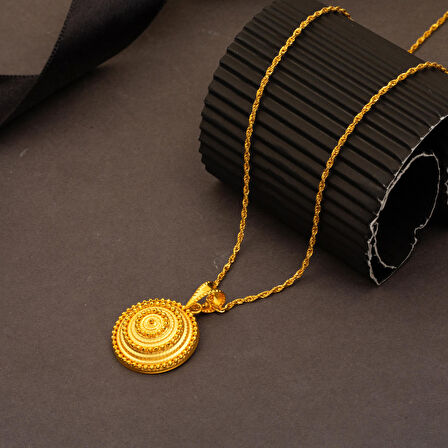 Beypazarı Zincirli Kolye 14 Ayar Altın