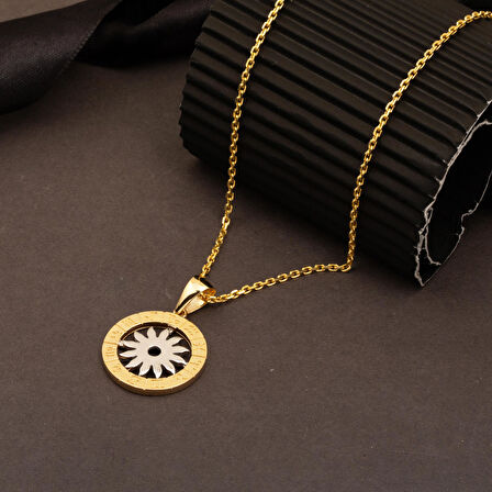 Burç Sembolü 14 Ayar Altın Kolye