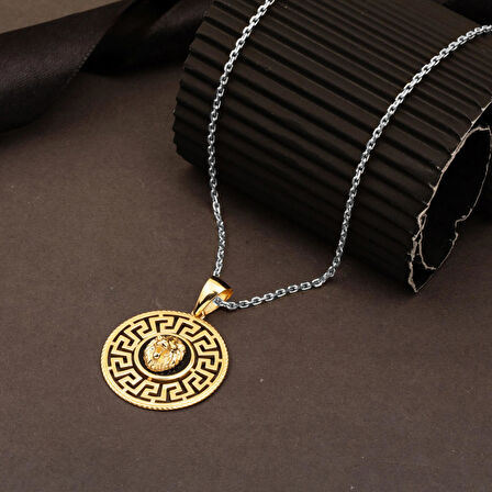 Versage 14 Ayar Altın Madalyon Kolye Ucu