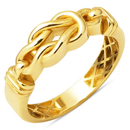 Sonsuz Bağ 14 Ayar Altın Yüzük
