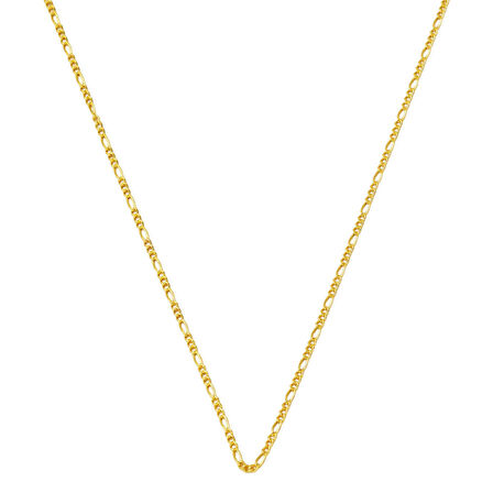 İnce Figaro Zincir 14 Ayar Altın 50 cm.