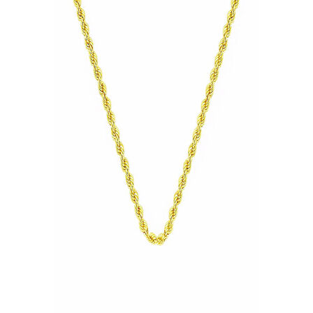 Burgu 14 Ayar Altın Zincir 55 cm