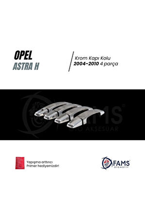 Opel Astra H Krom Kapı Kolu 4 Kapı 2004-2010 P. Çelik
