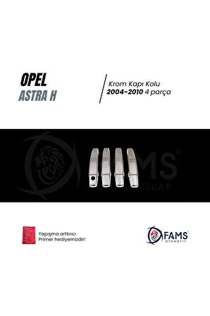 Opel Astra H Krom Kapı Kolu 4 Kapı 2004-2010 P. Çelik