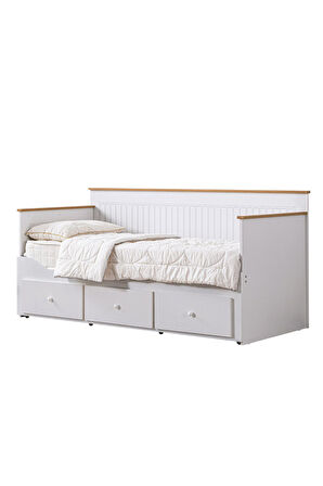 Yavrulu Karyola, Marmaris Divan Karyola Çekmeceli Açılır Çift Kişilik Karyola (Yataksız)