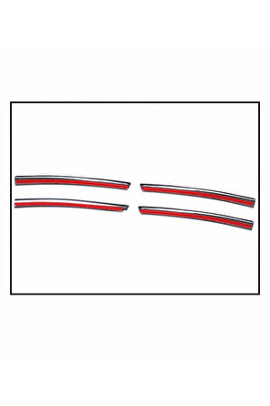 Opel Astra H Krom Ön Panjur 4 Prç. 2004-2010 Arası P. Çelik