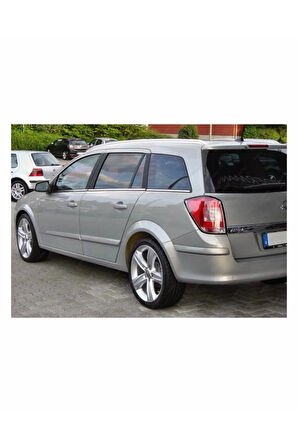 Opel Astra H Krom Cam Çıtası 6 Prç. 2004-2010 P. Çelik (SW) Uyumlu
