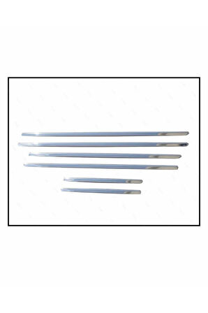 Opel Astra H Krom Cam Çıtası 6 Prç. 2004-2010 P. Çelik (SW) Uyumlu