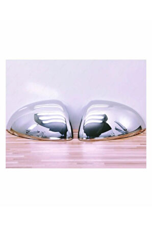 Opel Corsa D Krom Ayna Kapağı 2 Prç. 2006-2014 Arası P. Çelik