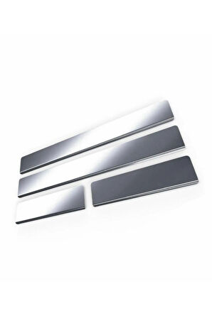 Opel Corsa D Krom Kapı Eşiği 2006-2014 Arası 4 Parça Paslanmaz Çelik