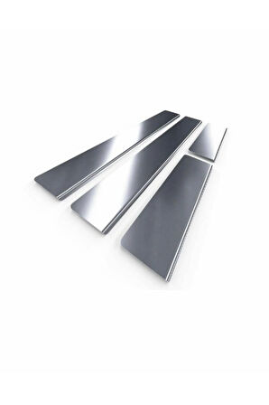 Opel Corsa D Krom Kapı Eşiği 2006-2014 Arası 4 Parça Paslanmaz Çelik