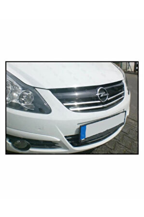 Opel Corsa D Krom Ön Panjur 3 Prç. 2006-2014 Arası P. Çelik