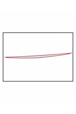 Opel Corsa D Krom Bagaj Alt Çıtası 2007-2014 Arası P.çelik