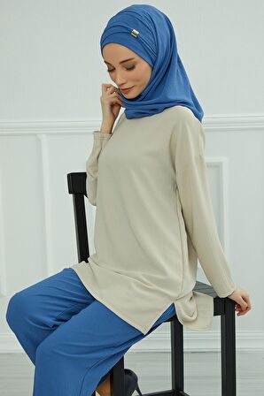 Aksesuar Detaylı Aerobin Şal,CPS-94