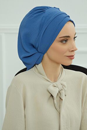 Aerobin Kumaş Aksesuarlı Hazır Türban,HT-93