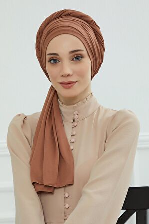 Büzgülü Penye Boneli Şal,BT-1