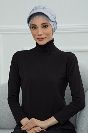 Siperlik Detaylı Penye Bone,B-66