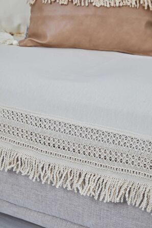 Dantel Işlemeli Koltuk Örtüsü 90x155 cm,KO-25IK