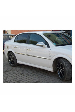Opel Vectra C Krom Cam Çıtası 4 Prç. 2002 Üzeri P. Çelik