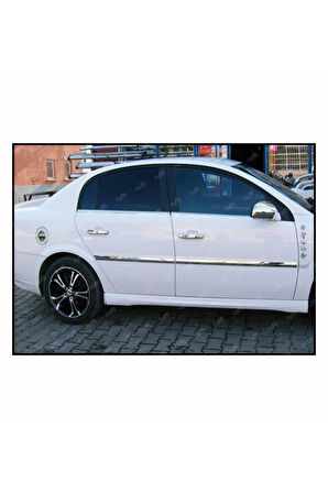 Opel Vectra C Krom Yan Kapı Çıtası 4 Prç. 2002 Ve Üzeri .p.çelik