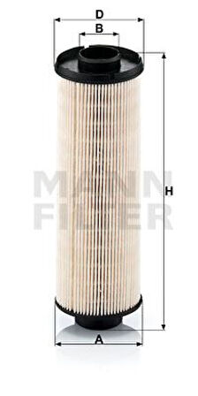 Man Truck Yakıt Filtresi Man Tga 18.480 D2876 02> - Mann Pu850x