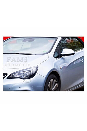 Opel Cascada Krom Ayna Kapağı 2 Prç. 2013 Üzeri P. Çelik