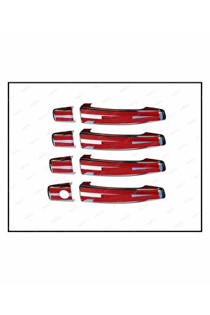 Opel Insignia Krom Kapı Kolu 4 Kapı 2008-2017 Arası P. Çelik