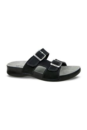 Ceyo 3400-19 Anatomik Taban Kadın Terlik Siyah 36-40 