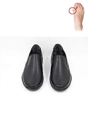 Ceyo 9925-49 Erkek Comfort Ayakkabı - Siyah