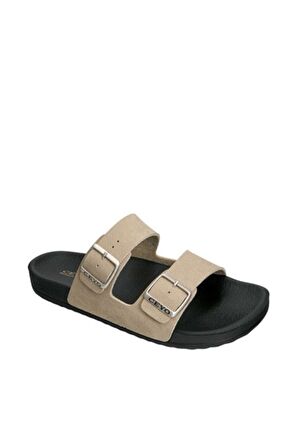 Ceyo BAHAMA-10 Kadın Terlik Ayakkabı 01716Camel