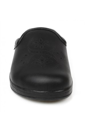Ceyo 9932-8 Z Comfort Ön Kapali Siyah Kadın Terlik