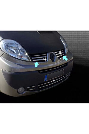 Ön Panjur Krom 6 Parça Trafic Van 2010-2014 Arası Modeller Için