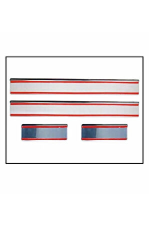 Opel Mokka Uyumlu Krom Kapı Eşiği 2012-2020 Paslanmaz Çelik