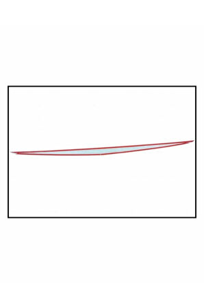 Opel Corsa E Krom Bagaj Alt Çıtası 2014 Üzeri P.çelik