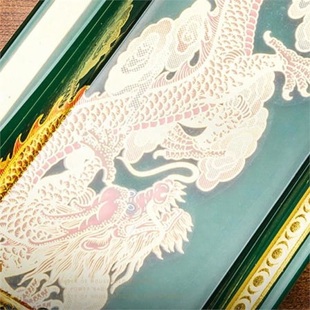 Lubinski Elegant Dragon İkili Dikdörtgen Puro Küllüğü Yeşil LB-876