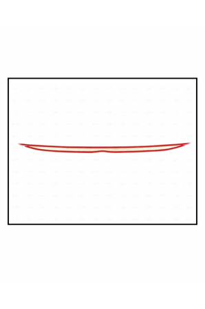 Opel Crossland X Krom Bagaj Çıtası 2017 > P.çelik