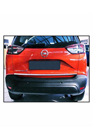Opel Crossland X Krom Bagaj Alt Çıtası 2017 > P.çelik