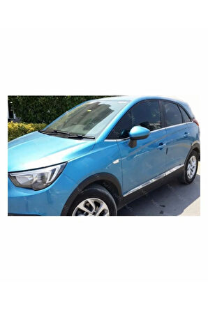 Opel Crossland X Krom Yan Kapı Çıtası 2017 > P.çelik