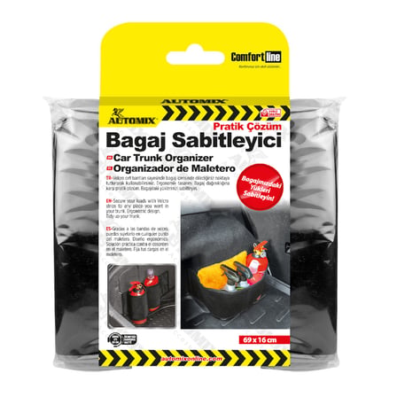 Automix Bagaj İçi Halıfleks Kalın Malzeme Sabitleyici / Cırtlı