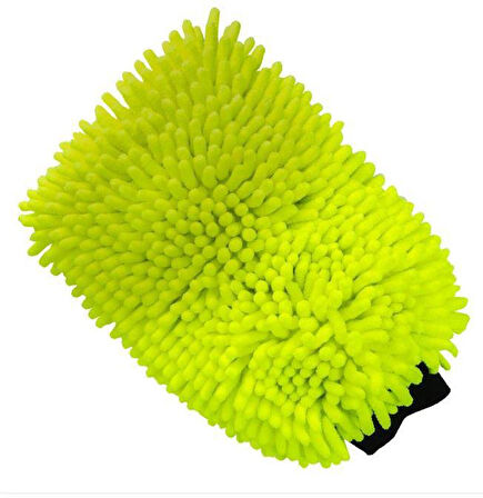 Automix Makarna Mikrofiber Yıkama Eldiveni Yeşil