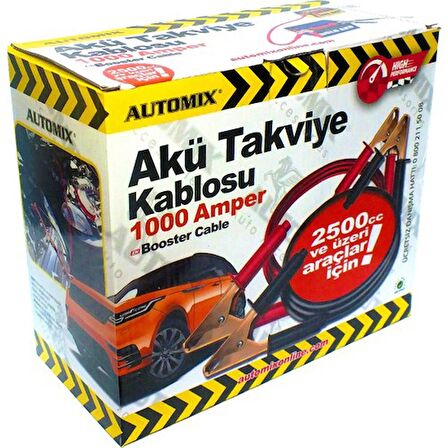 Automix Takviye Kablosu 1000  Kutulu