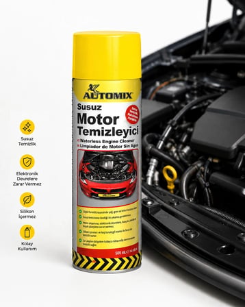 AUTOMİX Susuz Motor Temizleyici 500 ML