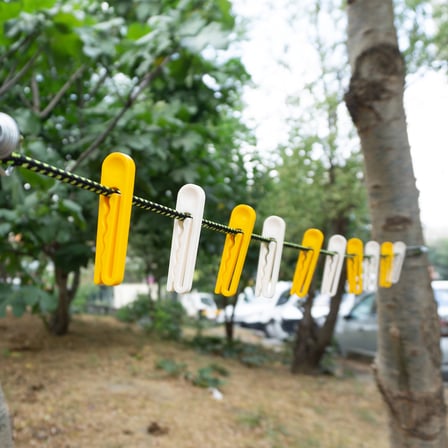 Automix Kamp / Piknik için Askılı Esnek Gergi Lastiği