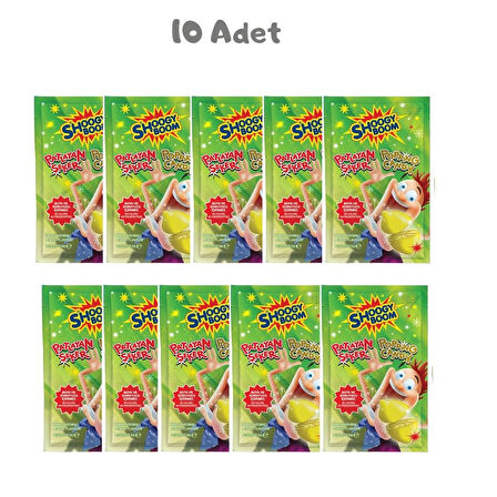 Shoogy Boom Limon Aromalı Patlayan Şeker 7 Gr. 10 Adet