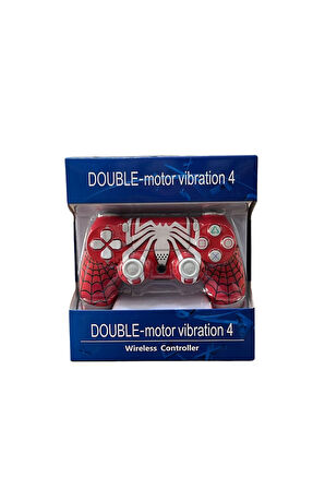 GlrTech P4E Kablosuz Oyun Kolu  Double Motor Titreşimli Şarj Edilebilir PS4 Uyumlu