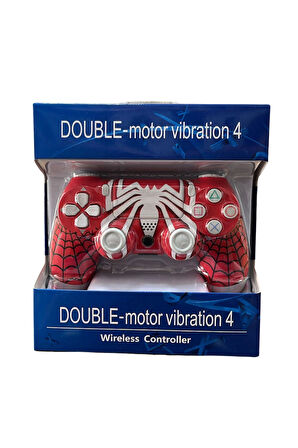 GlrTech P4E Kablosuz Oyun Kolu  Double Motor Titreşimli Şarj Edilebilir PS4 Uyumlu