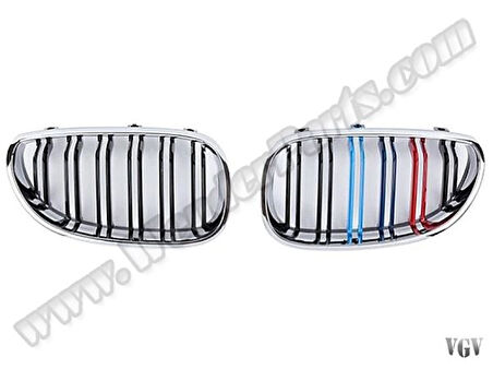 Bmw Panjur Krom Siyah (cift Citalı) M-Renkli Bmw E60 + LCI 04>09 - Wenderparts Ba0603184