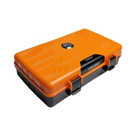 Seyhat Tipi Turuncu-Siyah Humidor Puro Kutusu - TR3668