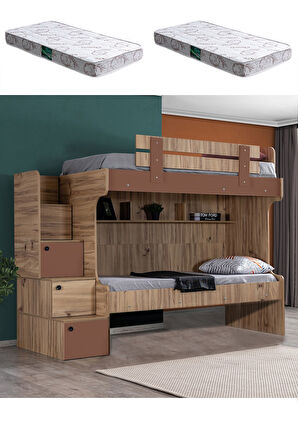 Ranza, Mocha Ranza 2 Li Yeşil + 2 Adet Comfort Yatak
